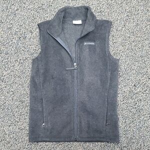 Columbia Charcoal Fleece Vest